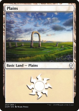 Plains (253) [Dominaria] | Arkham Games and Comics