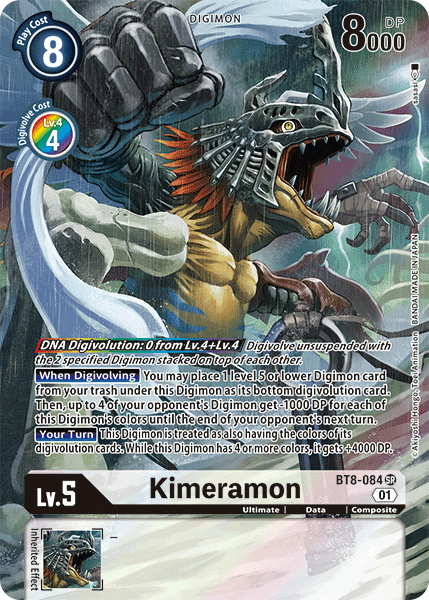 Kimeramon [BT8-084] (Alternate Art) [New Awakening] | Arkham Games and Comics