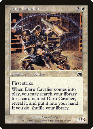 Daru Cavalier [Onslaught] | Arkham Games and Comics