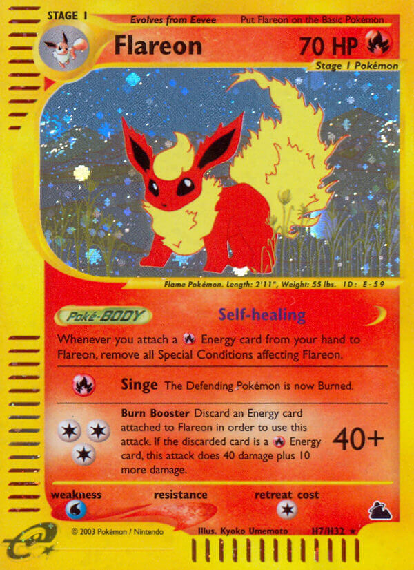 Flareon (H7/H32) [Skyridge] | Arkham Games and Comics