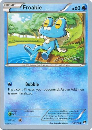 Froakie (38/122) (Ninja Blitz - Cody Walinski) [World Championships 2016] | Arkham Games and Comics