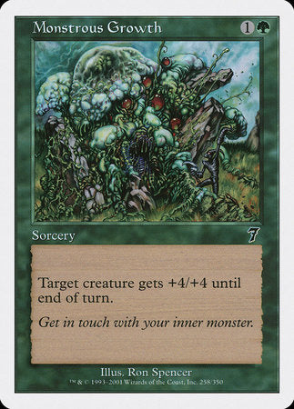 Monstrous Growth [Seventh Edition] | Arkham Games and Comics