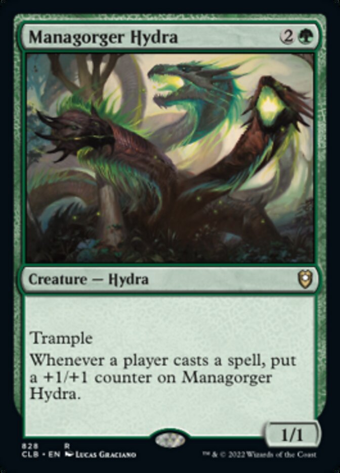 Managorger Hydra [Commander Legends: Battle for Baldur's Gate] | Arkham Games and Comics