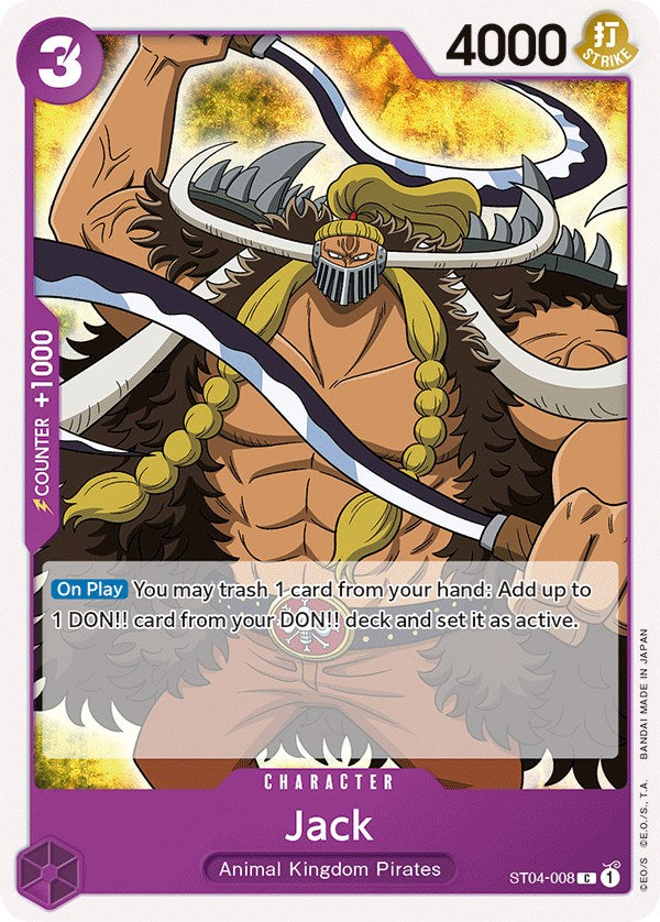 Jack [Starter Deck: Animal Kingdom Pirates] | Arkham Games and Comics