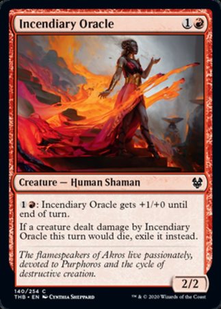 Incendiary Oracle [Theros Beyond Death] | Arkham Games and Comics