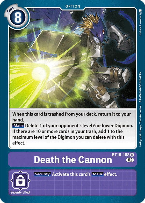 Death the Cannon [BT10-108] [Xros Encounter] | Arkham Games and Comics