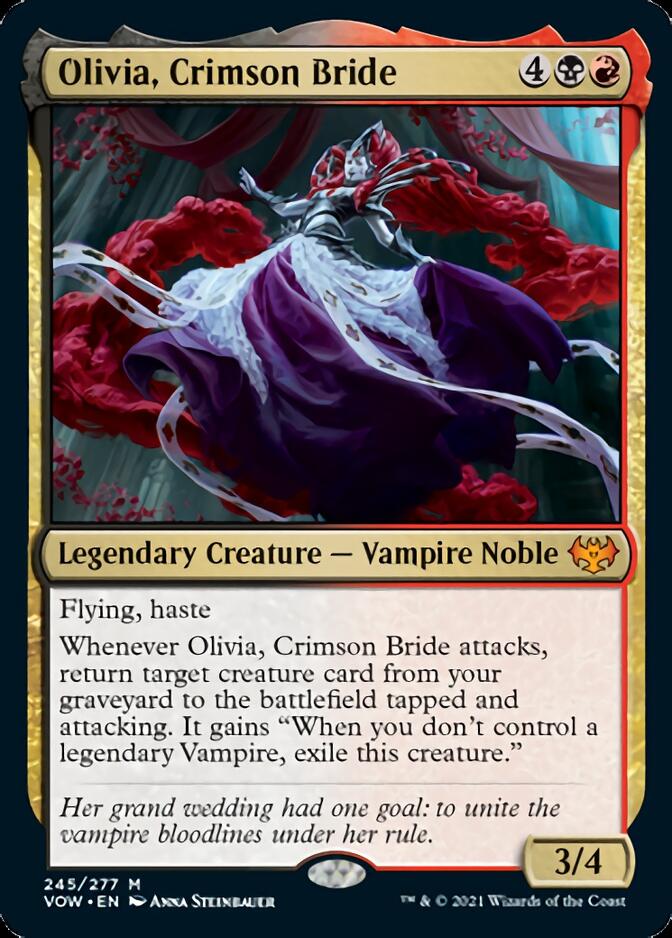 Olivia, Crimson Bride [Innistrad: Crimson Vow] | Arkham Games and Comics