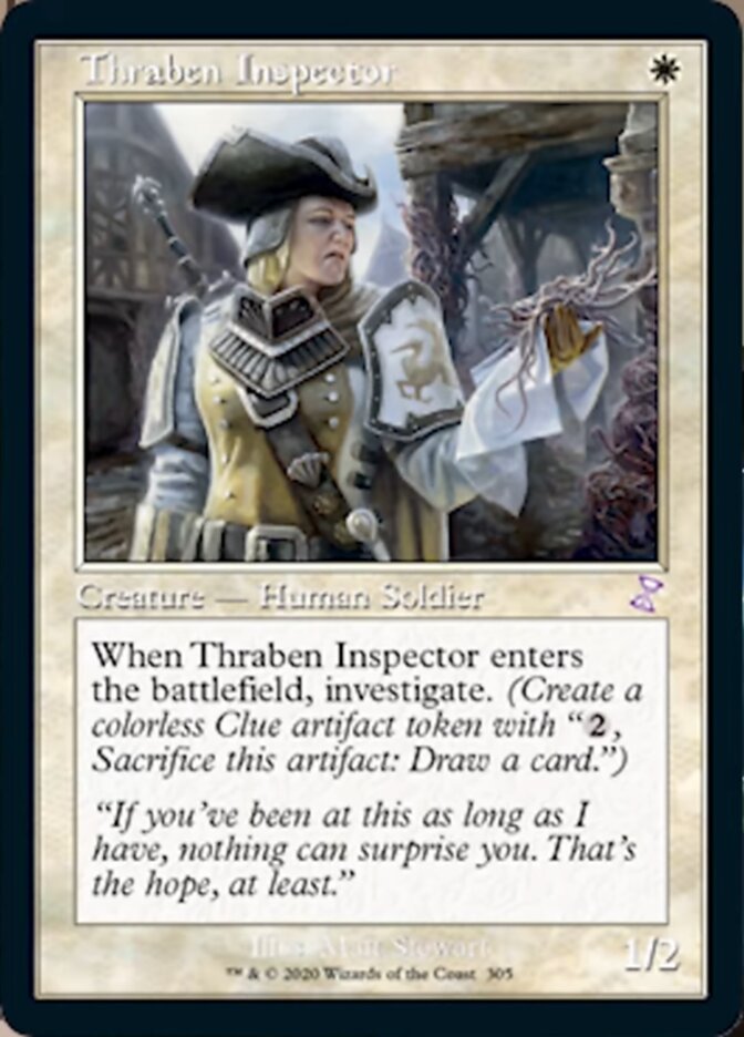 Thraben Inspector (Timeshifted) [Time Spiral Remastered] | Arkham Games and Comics