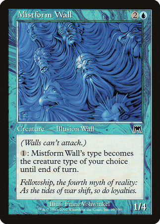 Mistform Wall [Onslaught] | Arkham Games and Comics