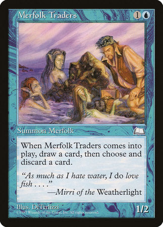 Merfolk Traders [Weatherlight] | Arkham Games and Comics