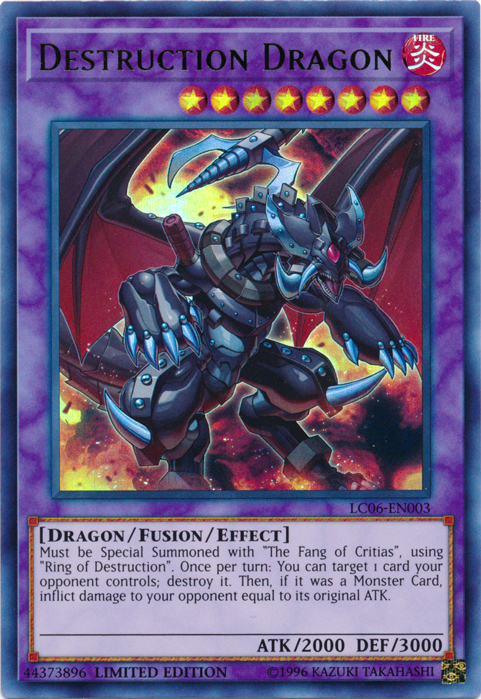 Destruction Dragon - LC06-EN003 [LC06-EN003] Ultra Rare | Arkham Games and Comics