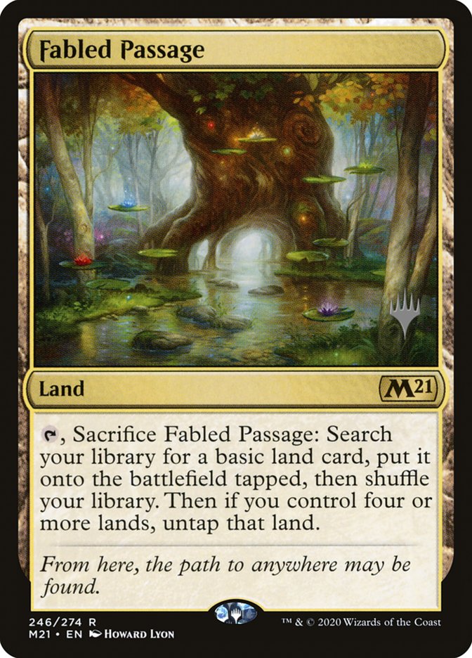 Fabled Passage (Promo Pack) [Core Set 2021 Promos] | Arkham Games and Comics