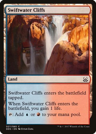 Swiftwater Cliffs [Duel Decks: Mind vs. Might] | Arkham Games and Comics