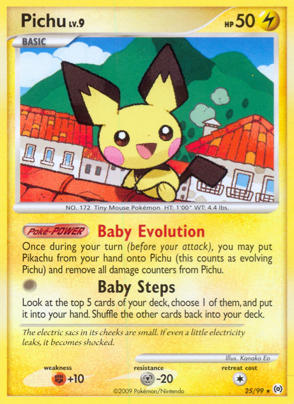 Pichu (25/99) [Platinum: Arceus] | Arkham Games and Comics