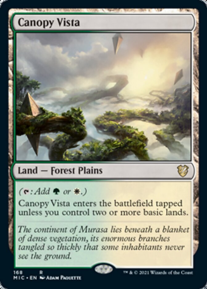 Canopy Vista [Innistrad: Midnight Hunt Commander] | Arkham Games and Comics