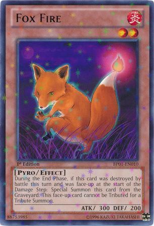 Fox Fire [BP01-EN010] Starfoil Rare | Arkham Games and Comics