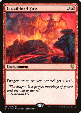 Crucible of Fire [Commander 2017] | Arkham Games and Comics