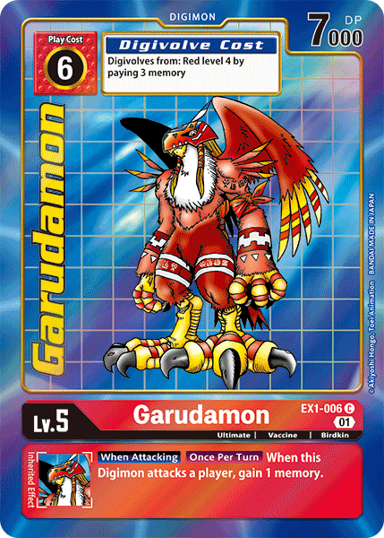 Garudamon [EX1-006] (Alternate Art) [Classic Collection] | Arkham Games and Comics