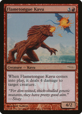 Flametongue Kavu [Friday Night Magic 2005] | Arkham Games and Comics