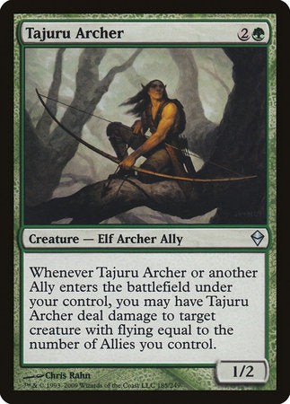 Tajuru Archer [Zendikar] | Arkham Games and Comics