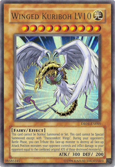 Winged Kuriboh LV10 [DR04-EN005] Ultra Rare | Arkham Games and Comics