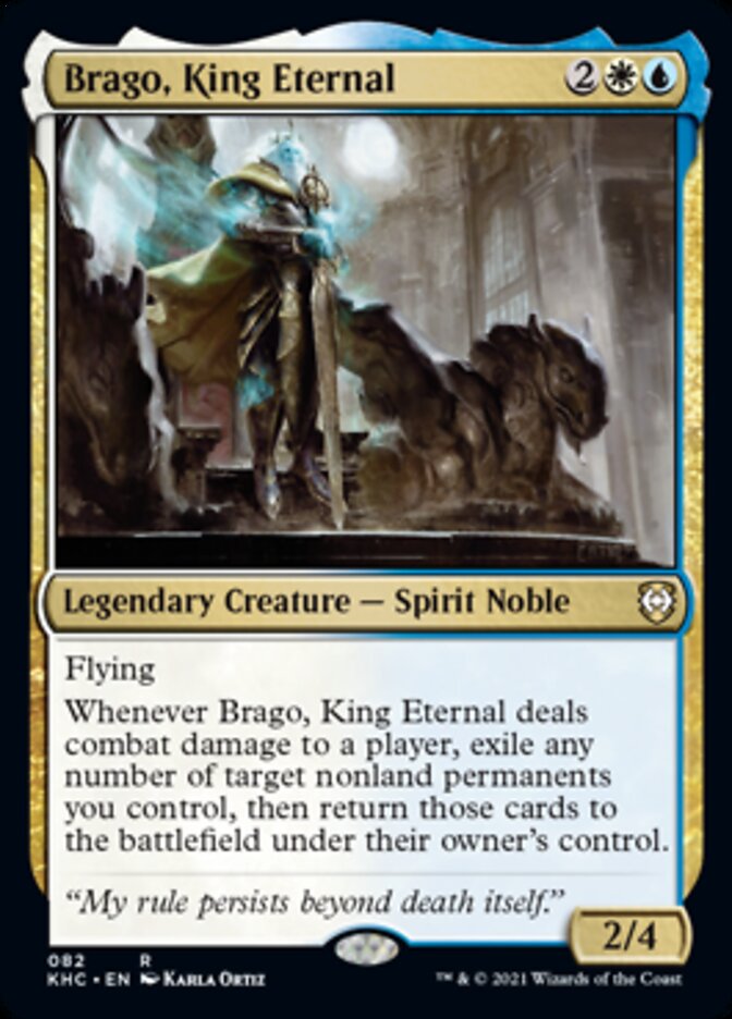 Brago, King Eternal [Kaldheim Commander] | Arkham Games and Comics