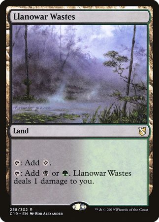 Llanowar Wastes [Commander 2019] | Arkham Games and Comics