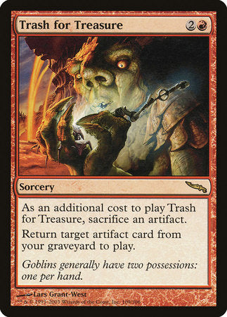 Trash for Treasure [Mirrodin] | Arkham Games and Comics