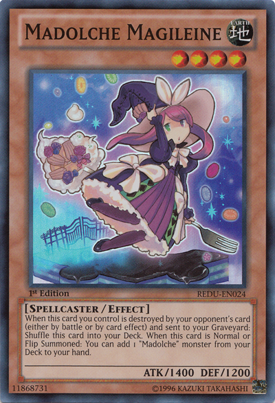 Madolche Magileine [REDU-EN024] Super Rare | Arkham Games and Comics