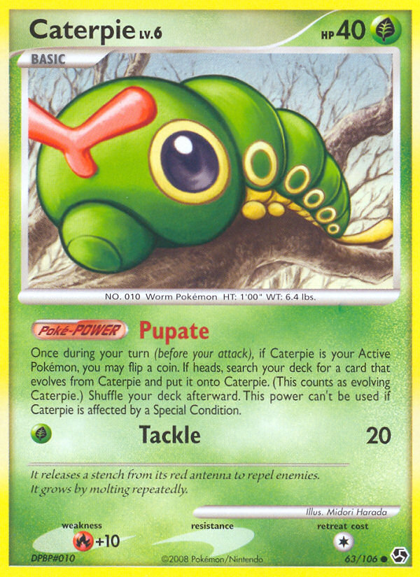 Caterpie (63/106) [Diamond & Pearl: Great Encounters] | Arkham Games and Comics