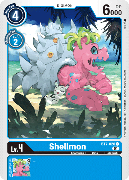 Shellmon [BT7-020] [Next Adventure] | Arkham Games and Comics