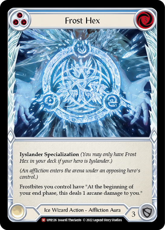 Frost Hex [UPR126] (Uprising)  Rainbow Foil | Arkham Games and Comics