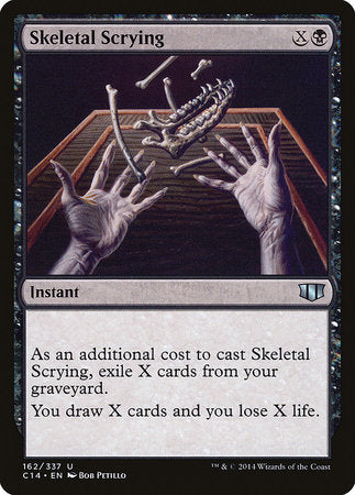 Skeletal Scrying [Commander 2014] | Arkham Games and Comics