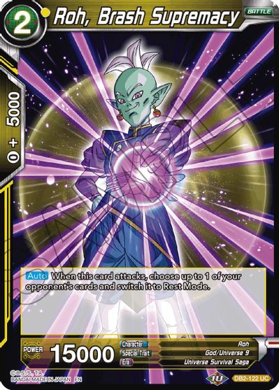 Roh, Brash Supremacy (Reprint) (DB2-122) [Battle Evolution Booster] | Arkham Games and Comics