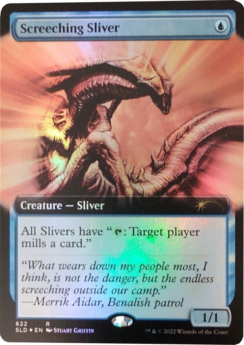 Screeching Sliver (Extended Art) [Secret Lair Drop Promos] | Arkham Games and Comics