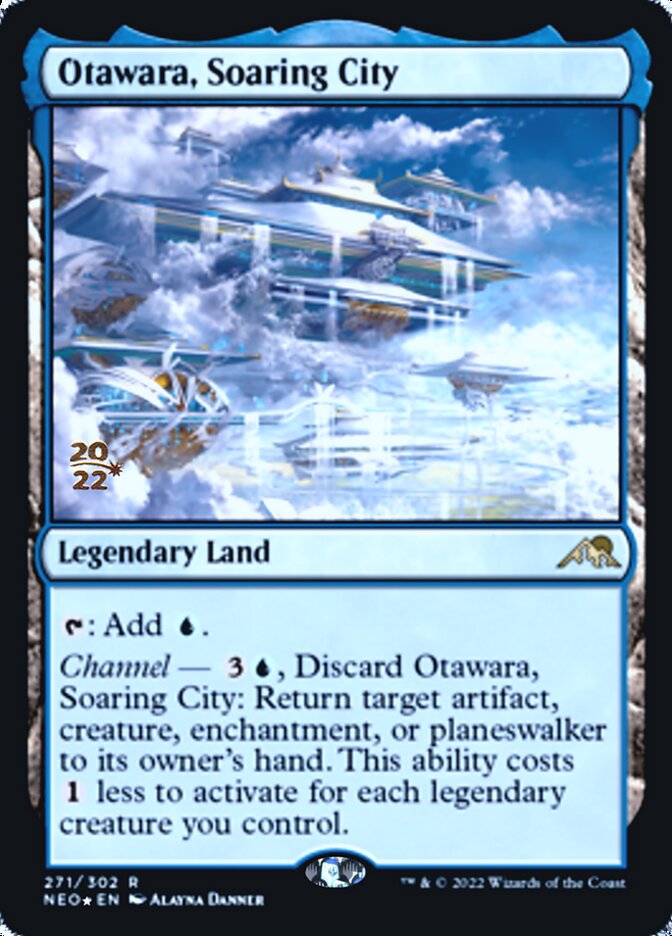 Otawara, Soaring City [Kamigawa: Neon Dynasty Prerelease Promos] | Arkham Games and Comics