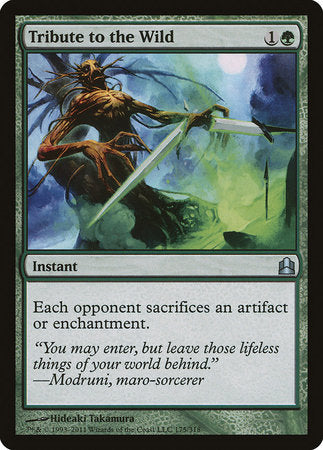 Tribute to the Wild [Commander 2011] | Arkham Games and Comics