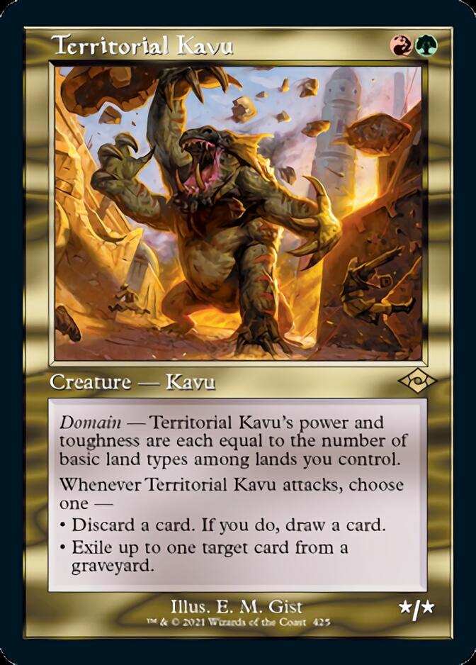 Territorial Kavu (Retro) [Modern Horizons 2] | Arkham Games and Comics