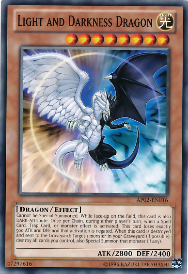 Light and Darkness Dragon [AP02-EN016] Common | Arkham Games and Comics