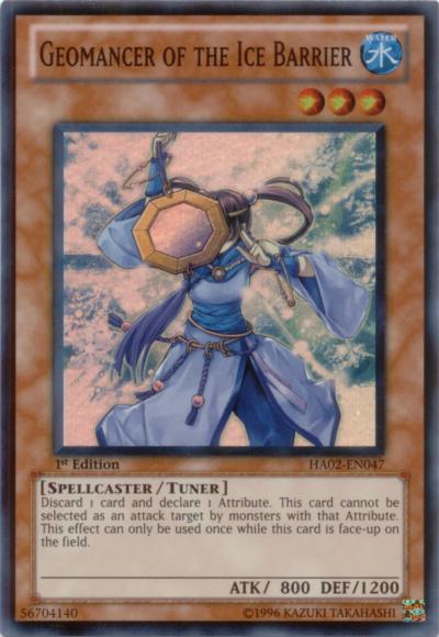 Geomancer of the Ice Barrier [HA02-EN047] Super Rare | Arkham Games and Comics