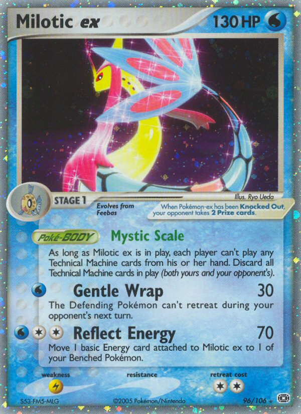 Milotic ex (96/106) [EX: Emerald] | Arkham Games and Comics