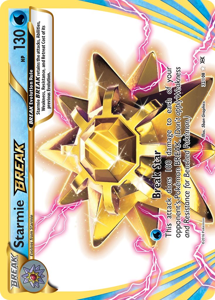 Starmie BREAK (32/108) [XY: Evolutions] | Arkham Games and Comics