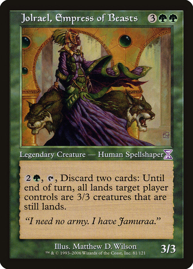 Jolrael, Empress of Beasts [Time Spiral Timeshifted] | Arkham Games and Comics