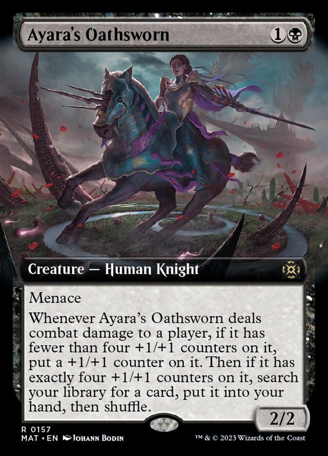 Ayara's Oathsworn (Extended Art) [March of the Machine: The Aftermath] | Arkham Games and Comics