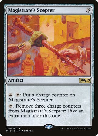Magistrate's Scepter [Core Set 2019] | Arkham Games and Comics