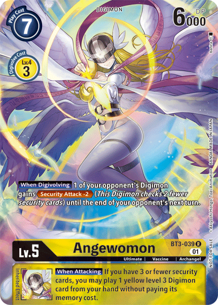 Angewomon [BT3-039] (Alternate Art) [Release Special Booster Ver.1.5] | Arkham Games and Comics
