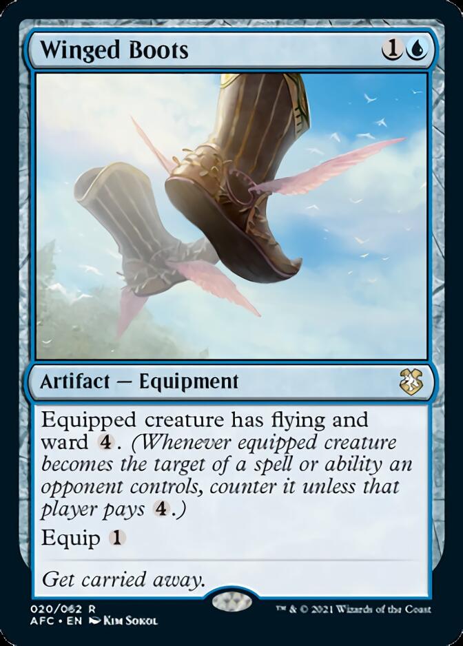 Winged Boots [Dungeons & Dragons: Adventures in the Forgotten Realms Commander] | Arkham Games and Comics