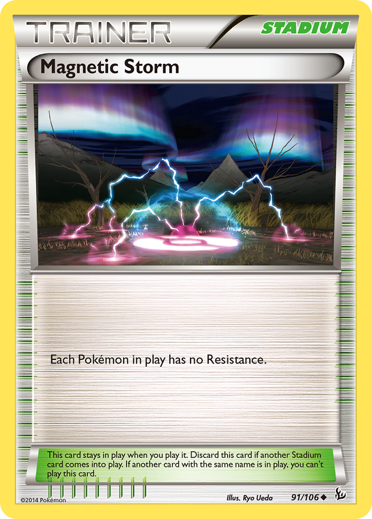 Magnetic Storm (91/106) [XY: Flashfire] | Arkham Games and Comics