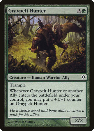 Graypelt Hunter [Worldwake] | Arkham Games and Comics