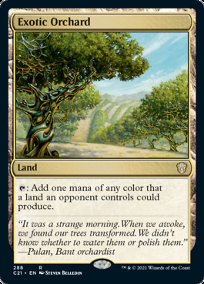 Exotic Orchard [Commander 2021] | Arkham Games and Comics